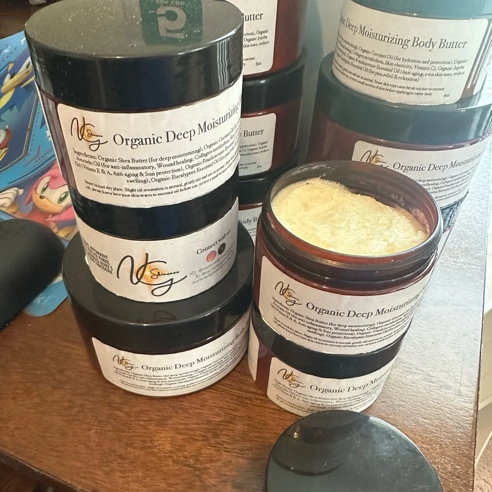 Organic Deep Moisturizing Body Butter - Eucalyptus